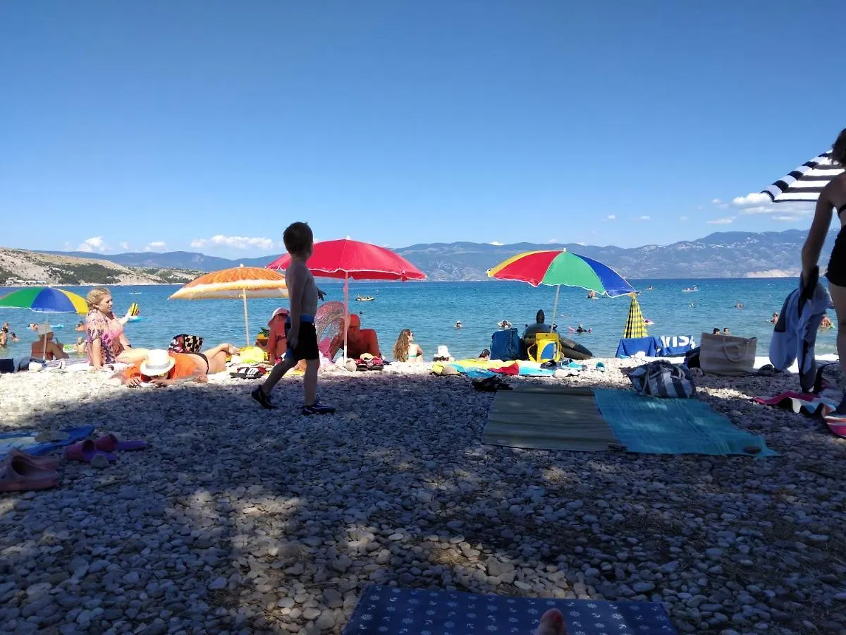 Apartmani Baska S Pogledom Na More Horvátország
